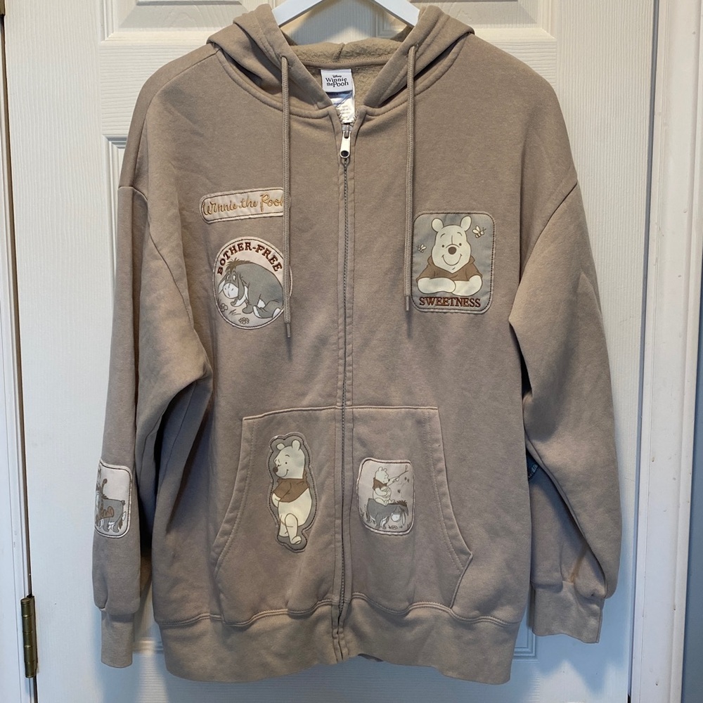 Winnie the Pooh Hooded Fleece Full Zip Jacket